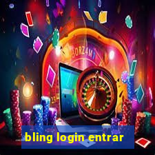 bling login entrar